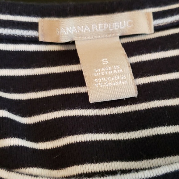 Striped half sleeve shirt - Picture 2 of 3